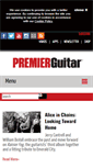 Mobile Screenshot of premierguitar.com